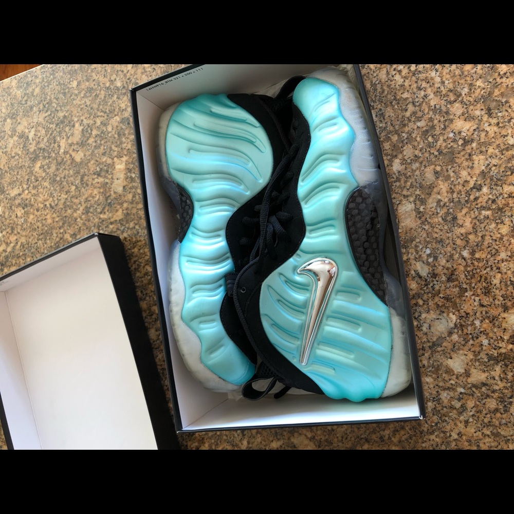 Air Foamposite Pro Island Green